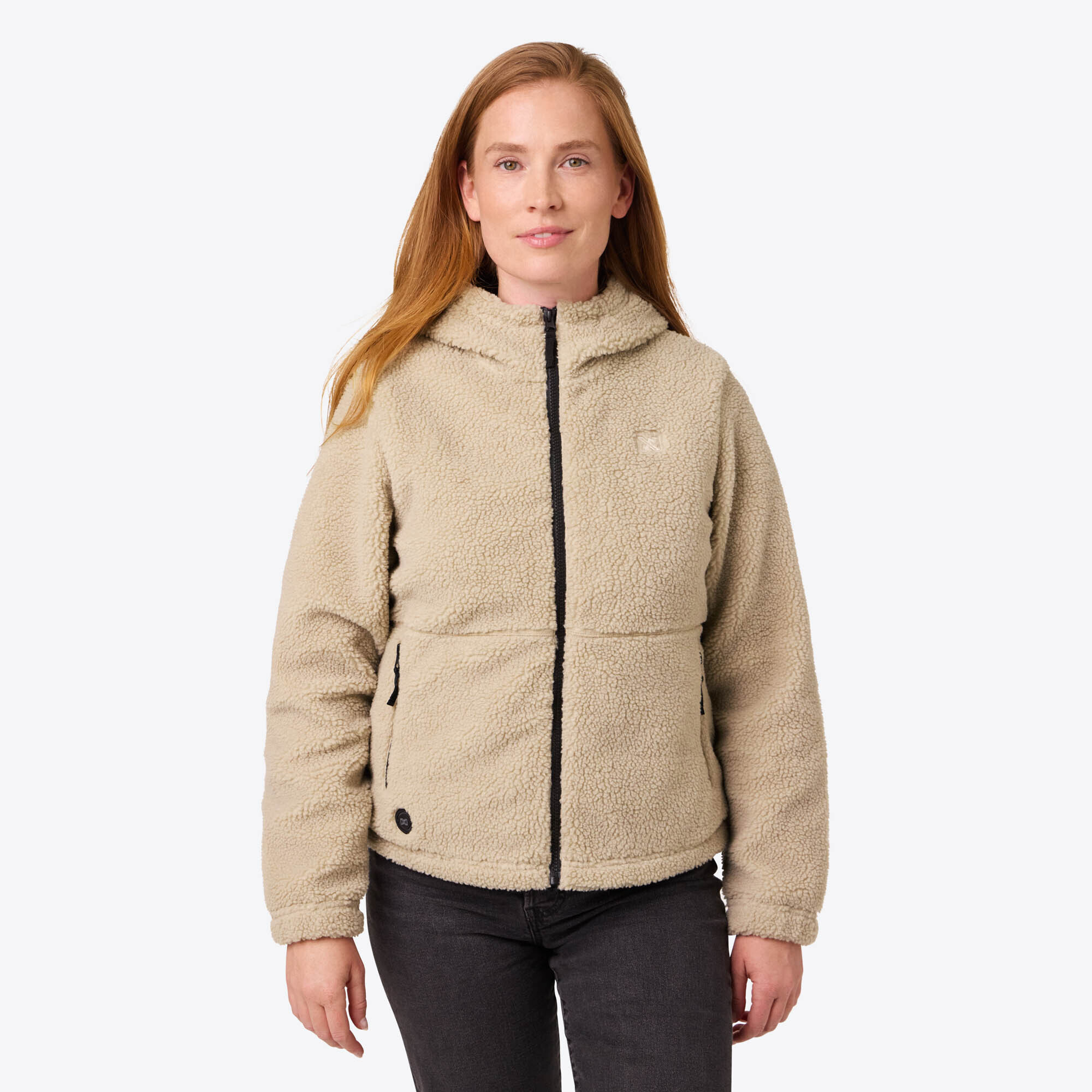 Mobile Warming Upland Full Zip Sherpa Std Hoodie Coffee